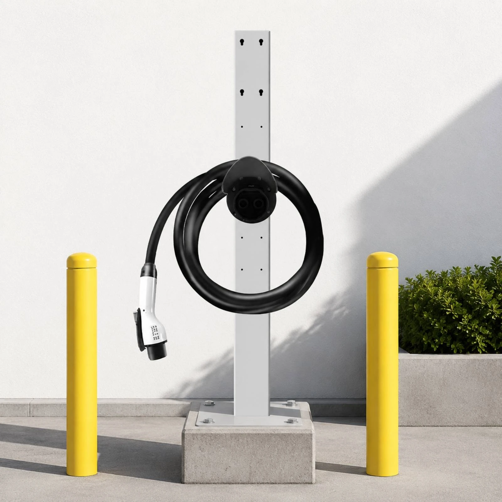 DC Charging Connector Holder Fixed Storage Electric Vehicle Plug Mount Charger Plug Holder Heat Resistant for Parking Lot
DC Charging Connector Holder Fixed Storage Electric Vehicle Plug Mount Charger Plug Holder Heat Resistant for Parking Lot