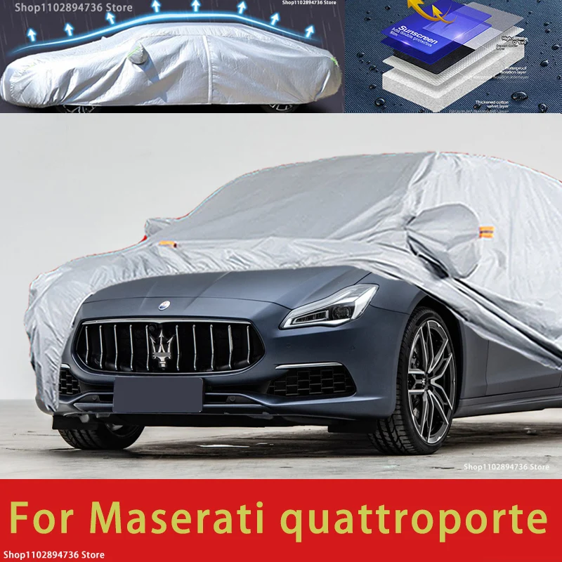For Maserati quattroporte Car protective cover, sun protection, cooling protection, car clothing, car paint protection auto
For Maserati quattroporte Car protective cover, sun protection, cooling protection, car clothing, car paint protection auto