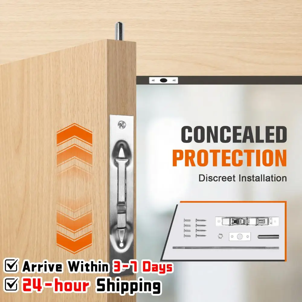 10 Packs Lever Action Flush Bolt Latch 16.54inch Flush Mount Extension Bolt Solid Stainless Steel for Metal Doors Aluminum Doors
10 Packs Lever Action Flush Bolt Latch 16.54inch Flush Mount Extension Bolt Solid Stainless Steel for Metal Doors Aluminum Doors