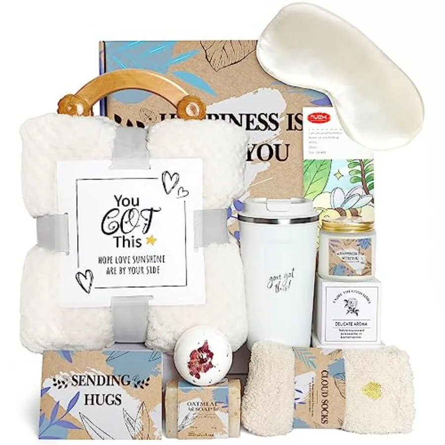 Get Well Gifts for Women Feel Better Gifts Baskets for Women After Surgery Cancer Care Gifts for Friend Sick Chemo Care Package
Get Well Gifts for Women Feel Better Gifts Baskets for Women After Surgery Cancer Care Gifts for Friend Sick Chemo Care Package