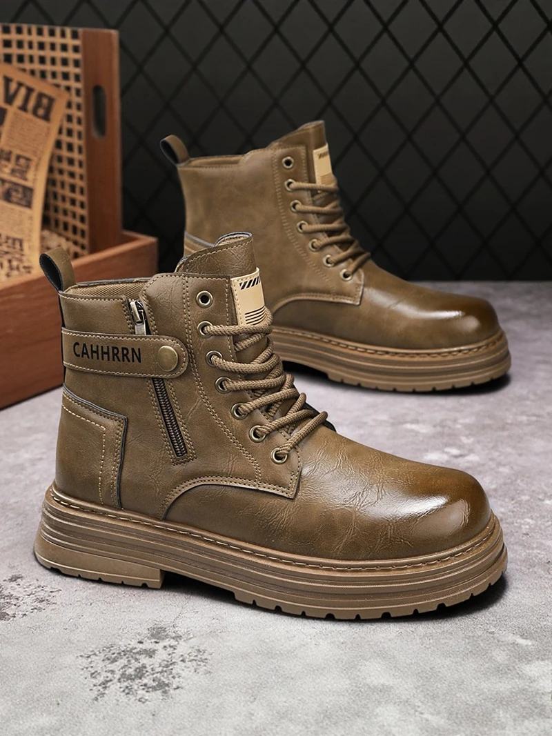 Men's Casual Boots Winter Anti-slip Outdoor Sports Hiking Mountain Climbing Shoes British Style Work Boots Fashionable...
Men's Casual Boots Winter Anti-slip Outdoor Sports Hiking Mountain Climbing Shoes British Style Work Boots Fashionable...