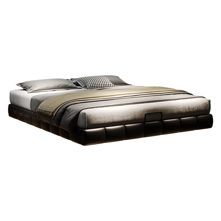 For Light Luxury Minimalist Suspended Bed Upholstered Floating Bed Synthetic Leather Base Double Bed Frame King Queen Size
For Light Luxury Minimalist Suspended Bed Upholstered Floating Bed Synthetic Leather Base Double Bed Frame King Queen Size