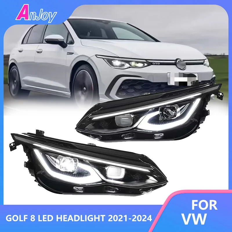 New Upgrade For VW Golf 8 Led Headlight 2021-2024 DRL Dynamic Turn Signal LED Headlight Auto Accessories
New Upgrade For VW Golf 8 Led Headlight 2021-2024 DRL Dynamic Turn Signal LED Headlight Auto Accessories
