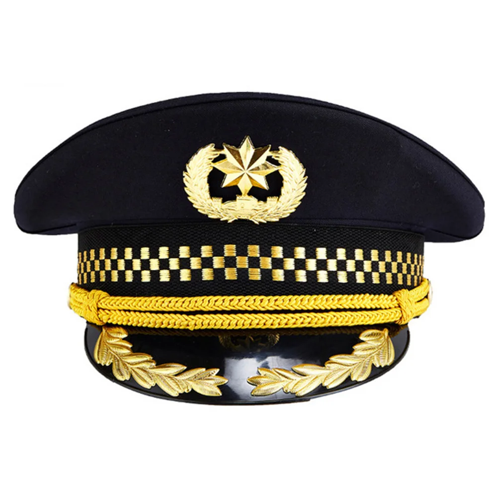 1pc Hat Uniform Cap Lightweight Cotton Pilot Men Airline Captain Cosplay Party Prop Stage Performance Halloween
1pc Hat Uniform Cap Lightweight Cotton Pilot Men Airline Captain Cosplay Party Prop Stage Performance Halloween