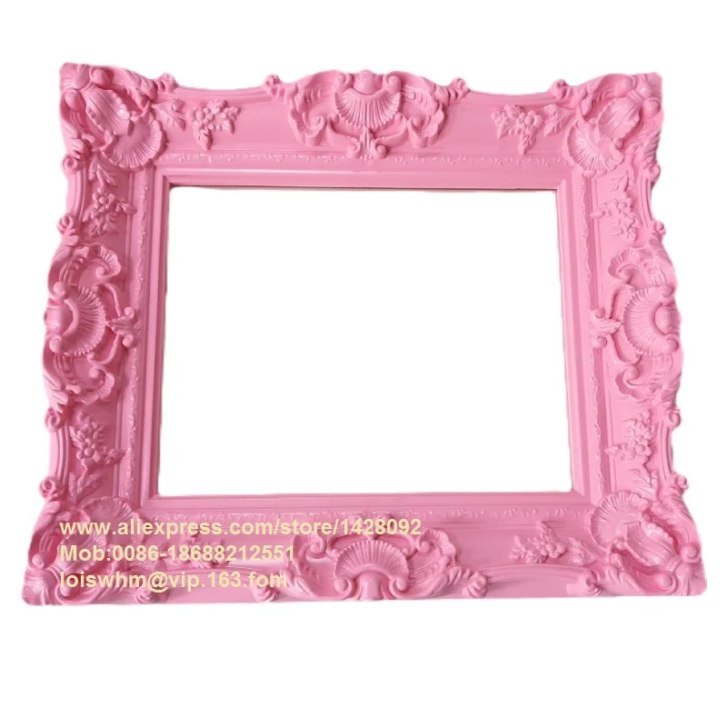 Pink Color ABS Plastic Decoration Photo Mirror Frame For Home And Weddings
Pink Color ABS Plastic Decoration Photo Mirror Frame For Home And Weddings