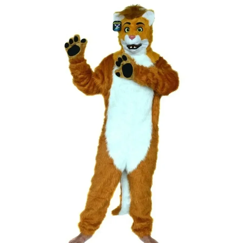 Brown Lion Mascot Costume Long Fur Fursuit Cartoon Animal Halloween Party Dress Carnival Fancy Party Cosplay Props
Brown Lion Mascot Costume Long Fur Fursuit Cartoon Animal Halloween Party Dress Carnival Fancy Party Cosplay Props