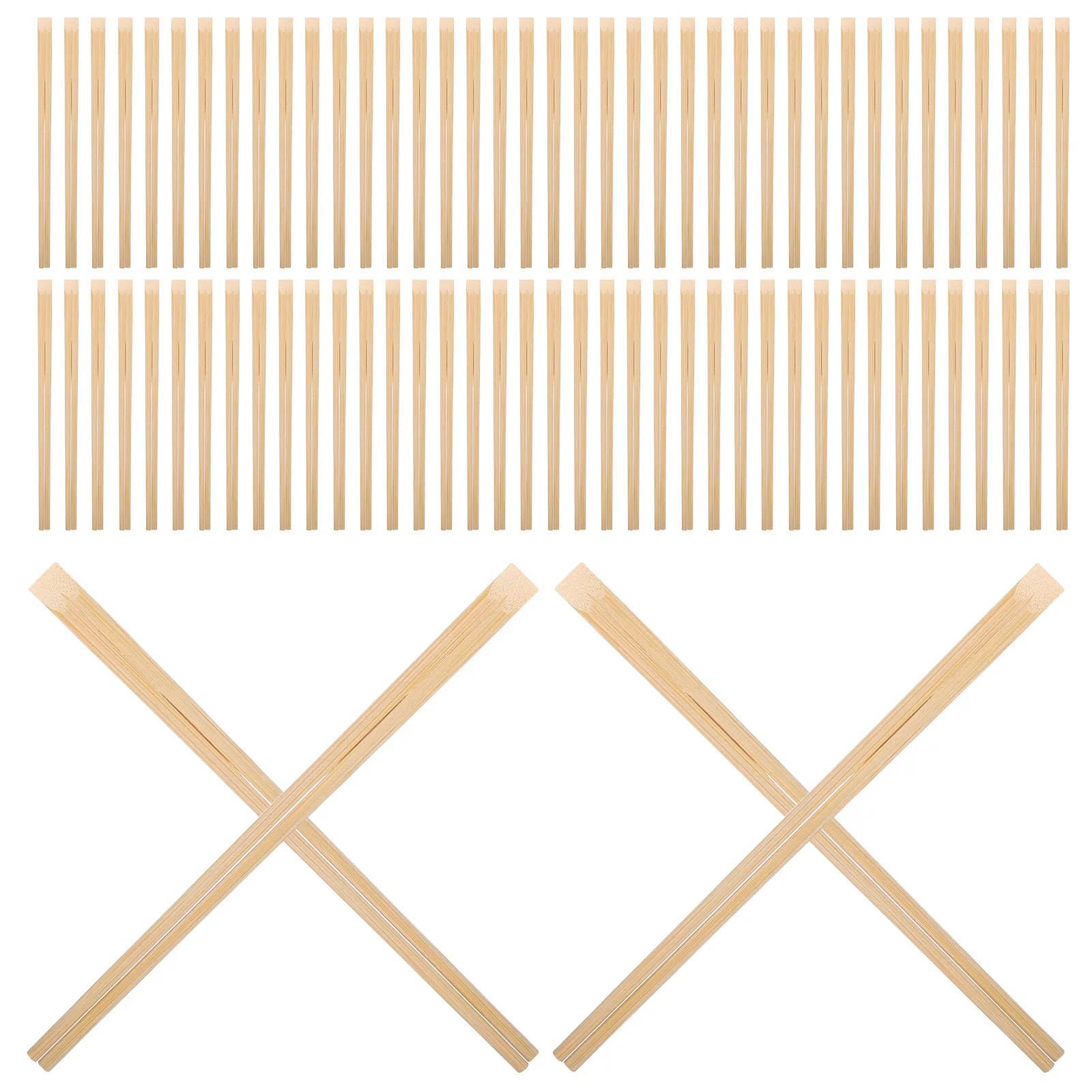 100Pcs Disposable Bamboo Chopsticks Smooth Solid Singleuse for Sushi Noodles Asian Food Takeout Party Picnic Hotel Cafe
100Pcs Disposable Bamboo Chopsticks Smooth Solid Singleuse for Sushi Noodles Asian Food Takeout Party Picnic Hotel Cafe