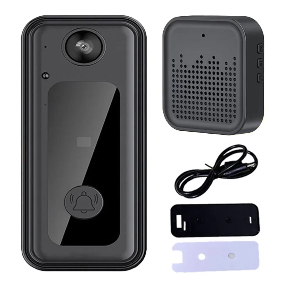 Wireless Camera Doorbell Two-Way Audio Smart Video Doorbell LED Night Vision Cloud Storage Battery Powered Home Security Camera
Wireless Camera Doorbell Two-Way Audio Smart Video Doorbell LED Night Vision Cloud Storage Battery Powered Home Security Camera