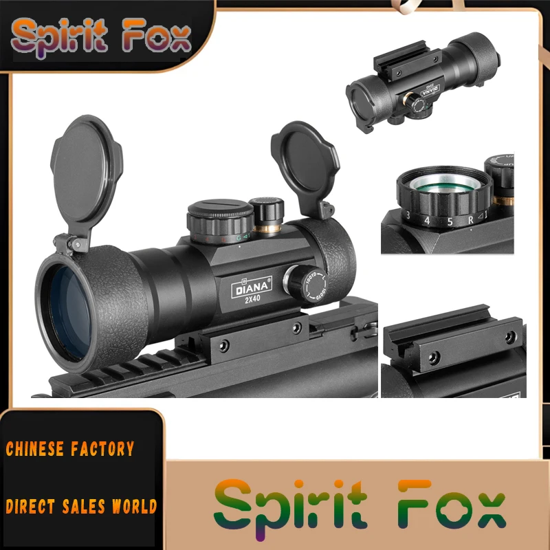 2x40 Red Dot Holographic Sight High-Quality Large Field of View for Outdoor Telescopic Use Optimal for Hunting And Shooting
2x40 Red Dot Holographic Sight High-Quality Large Field of View for Outdoor Telescopic Use Optimal for Hunting And Shooting