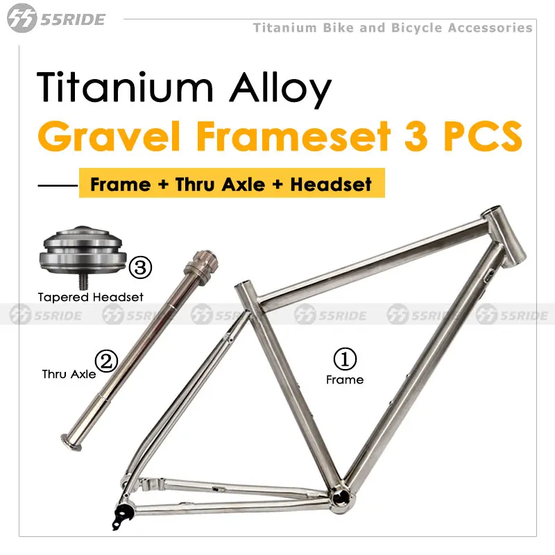 3 шт. Титановая гравийная рама udh 700x45c, плоское количество дисковых тормозов Hardtail, полная внутренняя рама, задняя сквозная ось, коническая гарнитура
3 шт. Титановая гравийная рама udh 700x45c, плоское количество дисковых тормозов Hardtail, полная внутренняя рама, задняя сквозная ось, коническая гарнитура