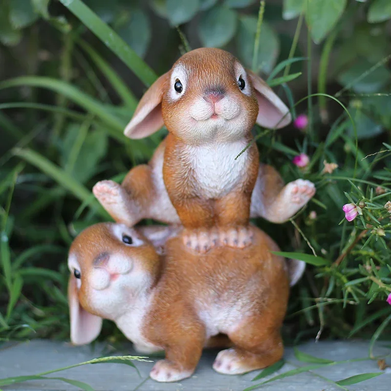 Nordic Creative Cartoon Simulation Resin Rabbit Sculpture Crafts Ornaments Home Courtyard Outdoor Fairy Miniature Garden Decor
Nordic Creative Cartoon Simulation Resin Rabbit Sculpture Crafts Ornaments Home Courtyard Outdoor Fairy Miniature Garden Decor