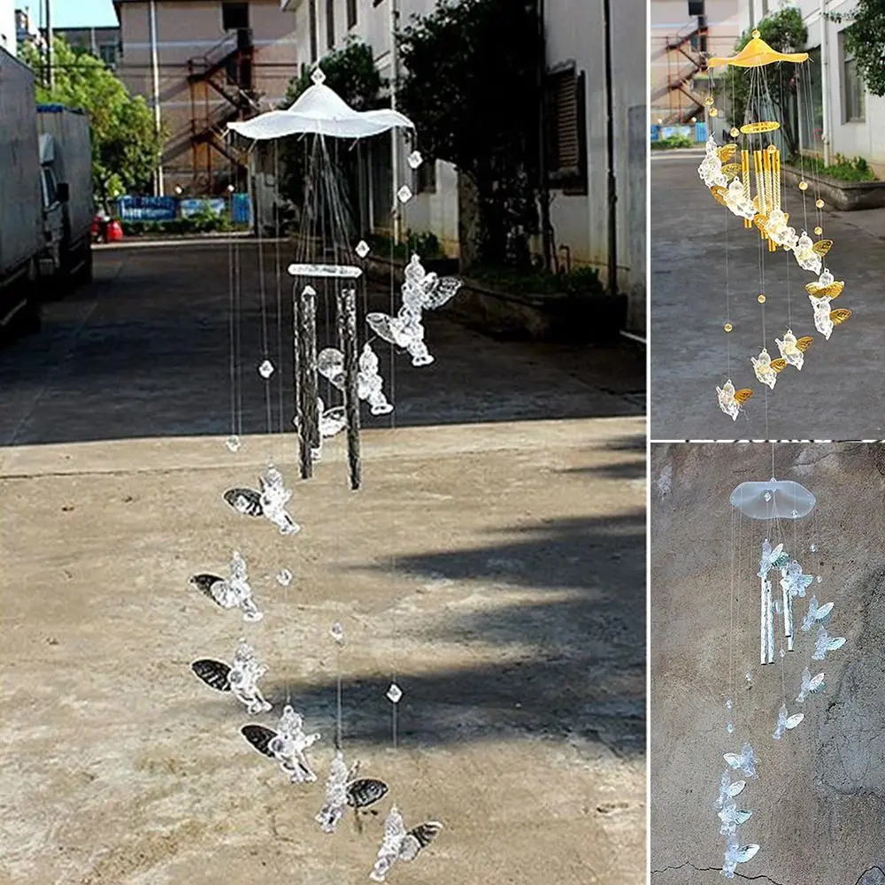 Outdoor Love Angel Cupid Wind Chime Bells Hanging Lucky Charm Creative Wind Chimes Blessing Gift Hanging Yard Garden Deco
Outdoor Love Angel Cupid Wind Chime Bells Hanging Lucky Charm Creative Wind Chimes Blessing Gift Hanging Yard Garden Deco