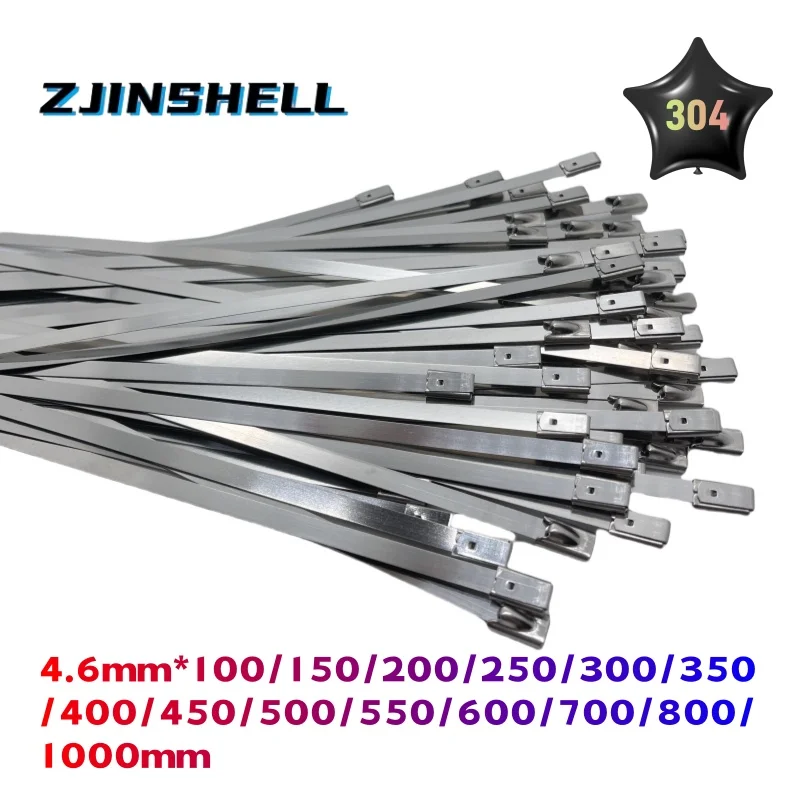10 20 100 Pcs Stainless Steel Metal Cable Ties Exhaust Wrap Coated Locking Metal Zip-Exhaust Multifunctional Locking Cable Ties
10 20 100 Pcs Stainless Steel Metal Cable Ties Exhaust Wrap Coated Locking Metal Zip-Exhaust Multifunctional Locking Cable Ties