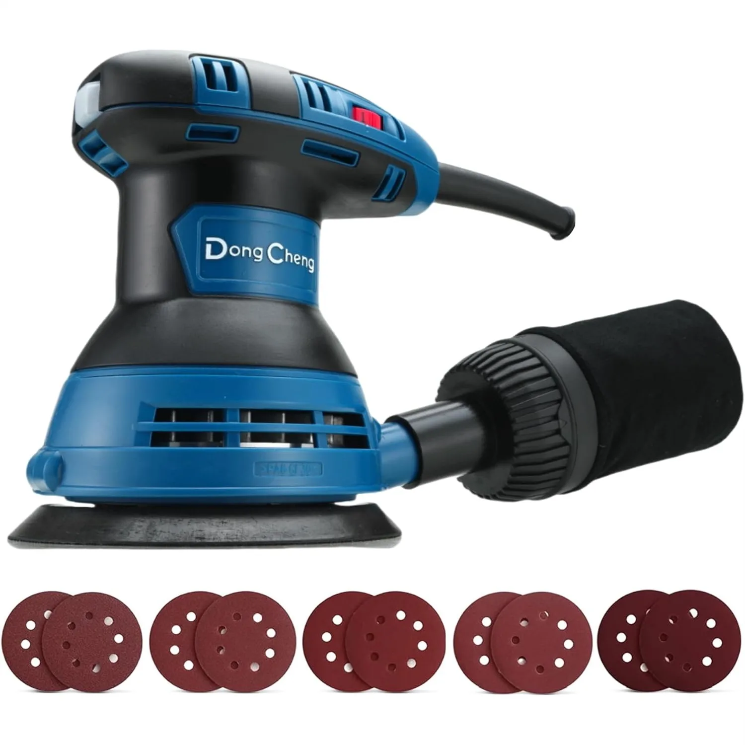 5-Inch Random Orbital Sander 3 Amp 12000OPM, 6 Variable Speeds with Sandpaper & Dust Bag for Woodworking
5-Inch Random Orbital Sander 3 Amp 12000OPM, 6 Variable Speeds with Sandpaper & Dust Bag for Woodworking