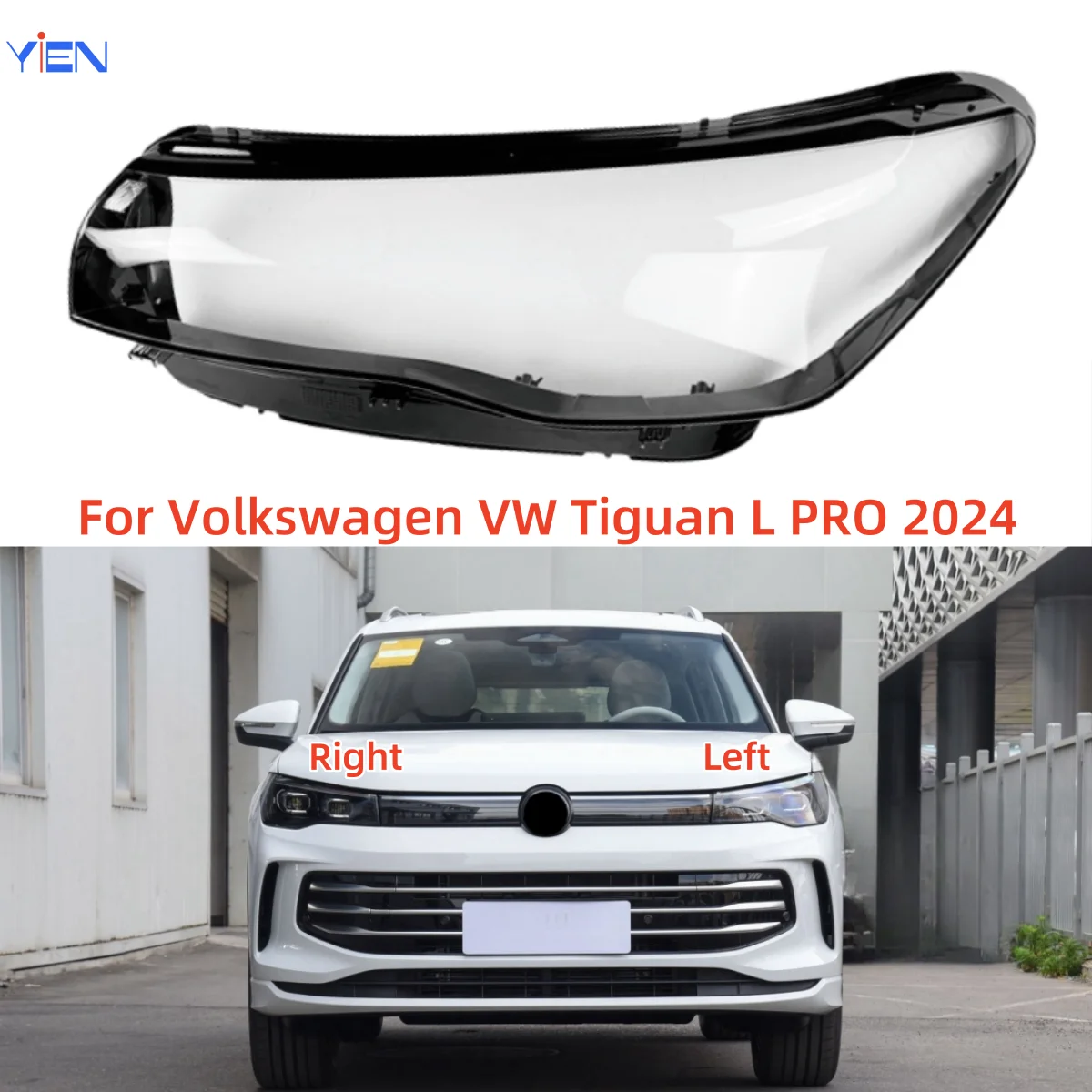 For Volkswagen VW Tiguan L PRO 2024 Car Gadgets Headlights Cover It has good transparency and light transmission
For Volkswagen VW Tiguan L PRO 2024 Car Gadgets Headlights Cover It has good transparency and light transmission
