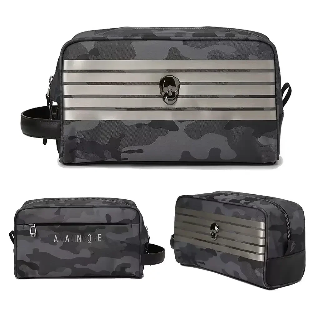 New High Quality Golf Storage Bag High end Magnetic Switch Metal Skull Head 27*11.5*18
New High Quality Golf Storage Bag High end Magnetic Switch Metal Skull Head 27*11.5*18