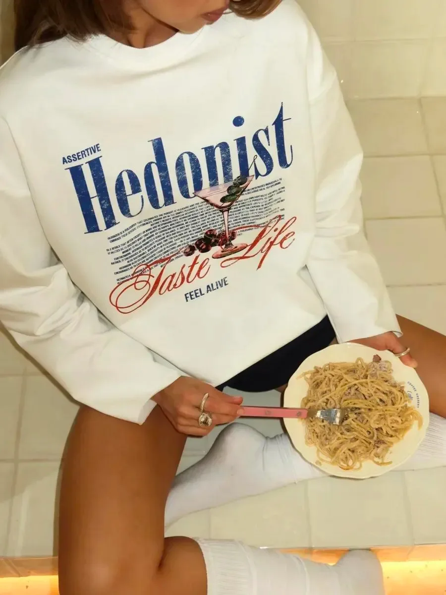 2026 Casual T Shirt Tees Long Sleeve Tops Women's T-shirts Simple Style All-match Home Clothing Loose Printed Round Neck
2026 Casual T Shirt Tees Long Sleeve Tops Women's T-shirts Simple Style All-match Home Clothing Loose Printed Round Neck