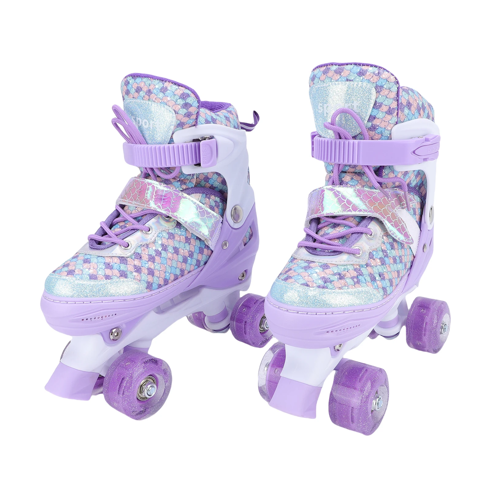 Kids Roller Skates Adjustable Adjustable Flashing Wheel ABEC Bearing Triple Protection for Outdoor Indoor Adjustable Roller
Kids Roller Skates Adjustable Adjustable Flashing Wheel ABEC Bearing Triple Protection for Outdoor Indoor Adjustable Roller