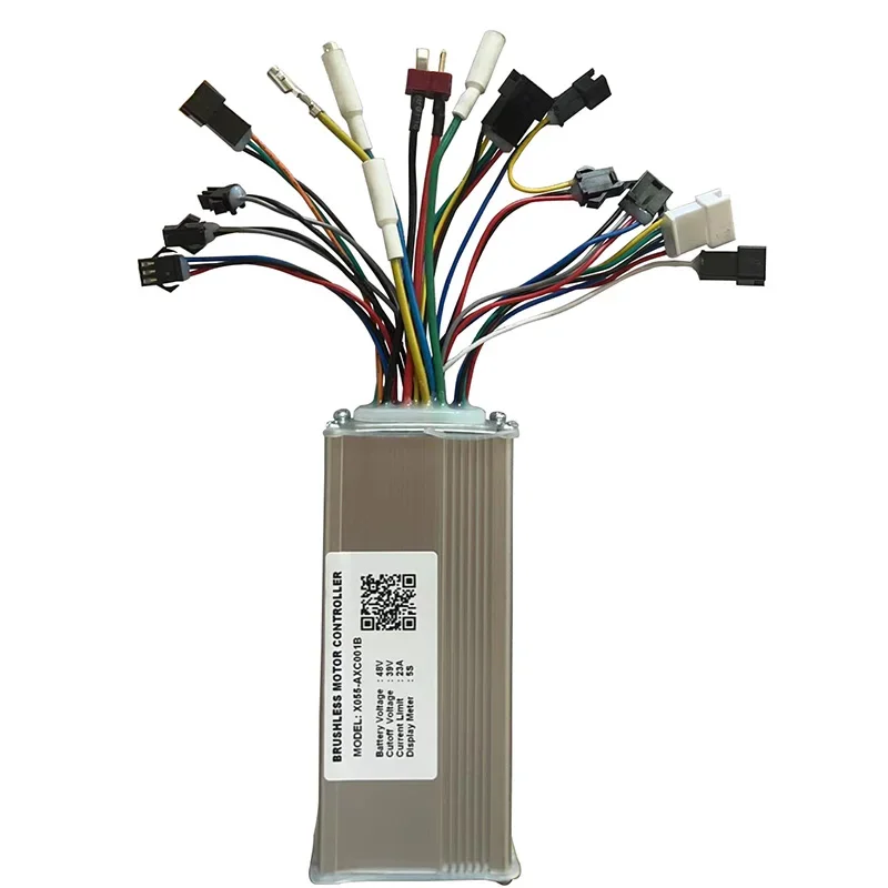 Brushless motor controller Electric Bike 48V 23A X055-AXC001B Electric Scooter Accessories Bike for 5S meter
Brushless motor controller Electric Bike 48V 23A X055-AXC001B Electric Scooter Accessories Bike for 5S meter