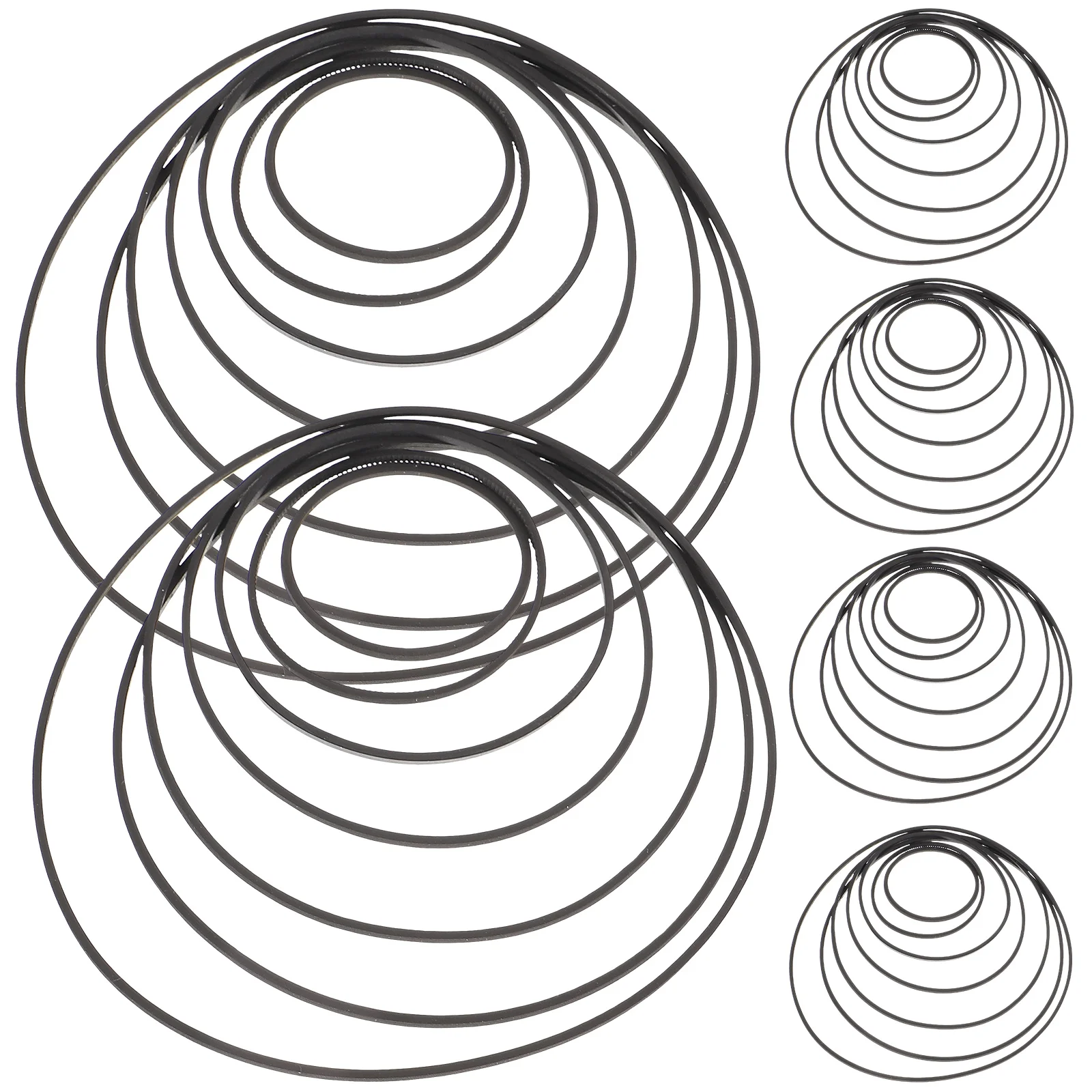 50 pcs Cassette Recorder Belts Rubber Tape Players Repair Mix Replacement 1mm Square Folded 40 135mm DJs Accessories
50 pcs Cassette Recorder Belts Rubber Tape Players Repair Mix Replacement 1mm Square Folded 40 135mm DJs Accessories