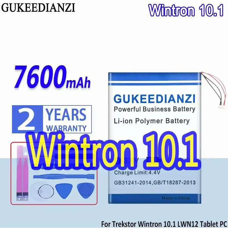 7600mAh For Trekstor Wintron 10.1 Lwn 12 Tablet PC Reliable Power Laptop Battery
7600mAh For Trekstor Wintron 10.1 Lwn 12 Tablet PC Reliable Power Laptop Battery