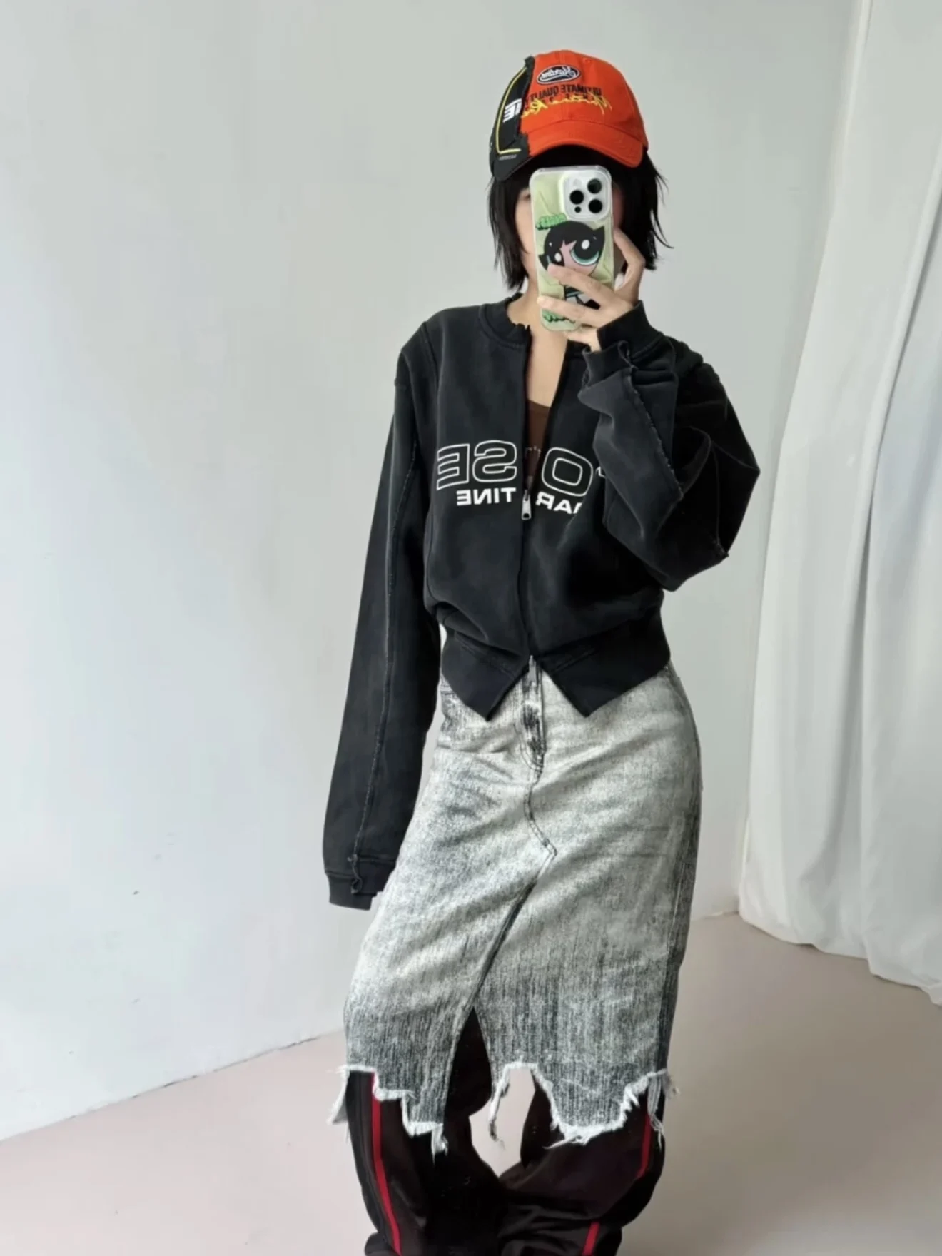 Waed Vintage Base Logo Print Jaet Deconstructed Patchwork Asymmetric Men's Sweatirt Cotton Long Sve ort Coat
Waed Vintage Base Logo Print Jaet Deconstructed Patchwork Asymmetric Men's Sweatirt Cotton Long Sve ort Coat