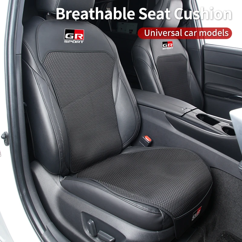 Car Ice Silk Seat Cushion Backrest Seat Cover Waist Pad Accessories For Toyota Crown GR Corolla YARIS L Auris C-HR Hilux Vios Ra
Car Ice Silk Seat Cushion Backrest Seat Cover Waist Pad Accessories For Toyota Crown GR Corolla YARIS L Auris C-HR Hilux Vios Ra