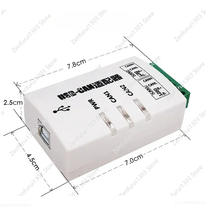 USB to Adapter USBCAN-2C USBCAN-2A Bus Analyzer Box with Software for Vehicle Diagnostics Industrial Automation
USB to Adapter USBCAN-2C USBCAN-2A Bus Analyzer Box with Software for Vehicle Diagnostics Industrial Automation