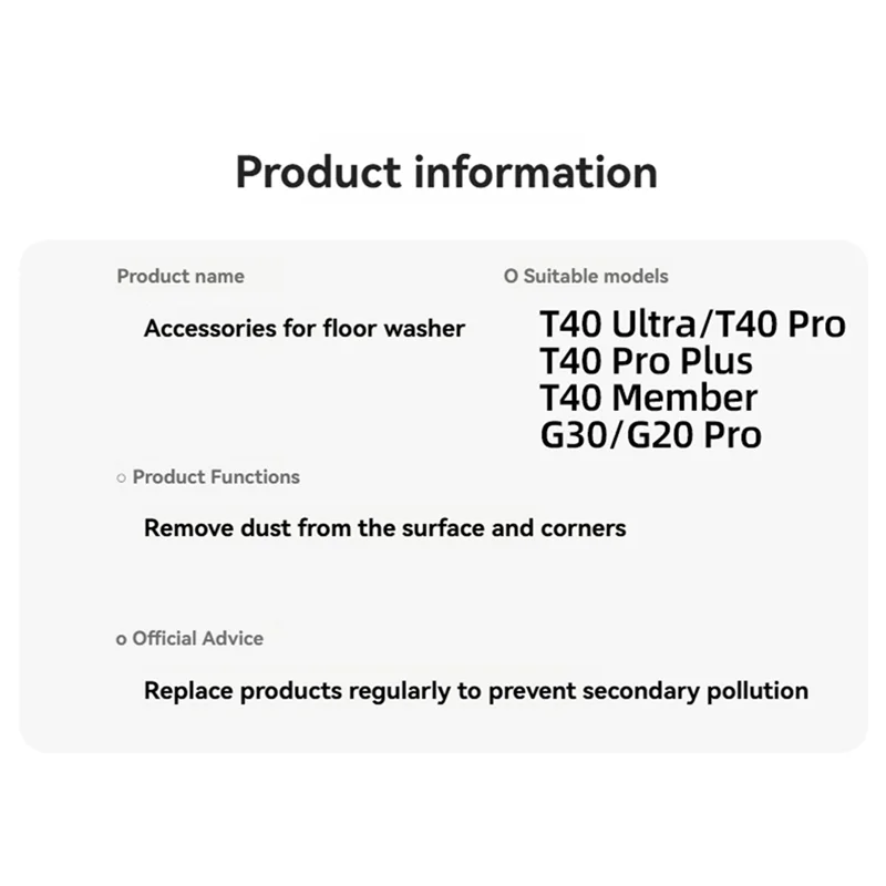 A85I-6PCS роликовая щетка и фильтр HEPA Fordreame T40 Ultra/T40 Pro/T40 Pro Plus/T40 Member/G30/G20 Pro Запчасти для пылесосов
A85I-6PCS роликовая щетка и фильтр HEPA Fordreame T40 Ultra/T40 Pro/T40 Pro Plus/T40 Member/G30/G20 Pro Запчасти для пылесосов