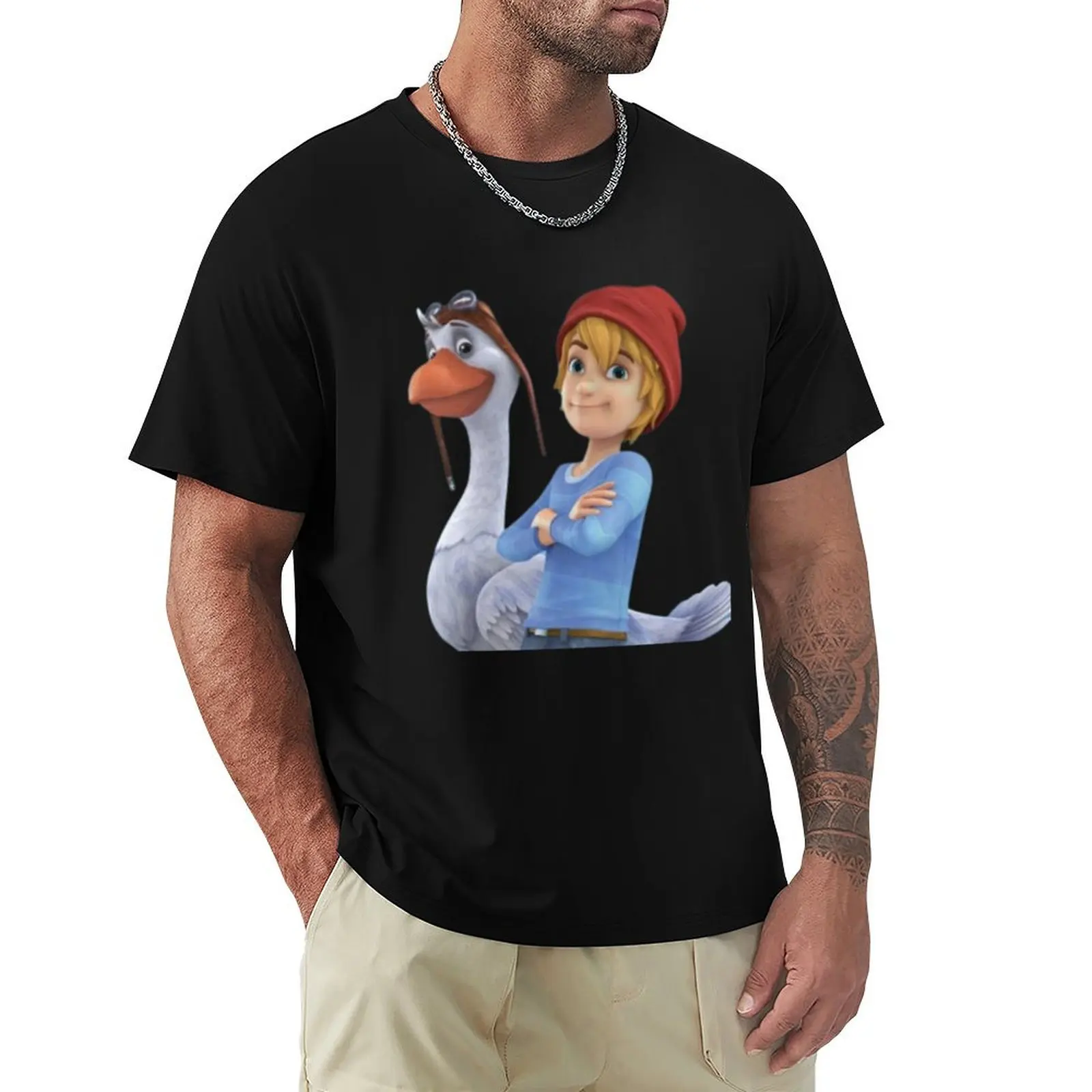 nils holgersson T-Shirt cute tops anime tshirt quick drying animal prinfor boys designer t shirt men
nils holgersson T-Shirt cute tops anime tshirt quick drying animal prinfor boys designer t shirt men