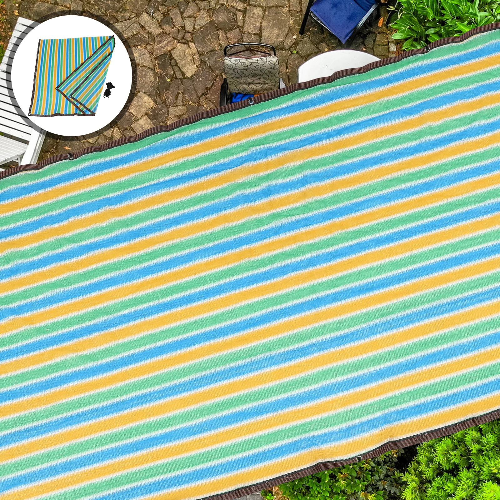 Sunshade Net Rectangle Thickened Shade Cloth for Patio Backyard Garden Pergola Durable Sun Protection Mesh Tarp Outdoor Canopy
Sunshade Net Rectangle Thickened Shade Cloth for Patio Backyard Garden Pergola Durable Sun Protection Mesh Tarp Outdoor Canopy