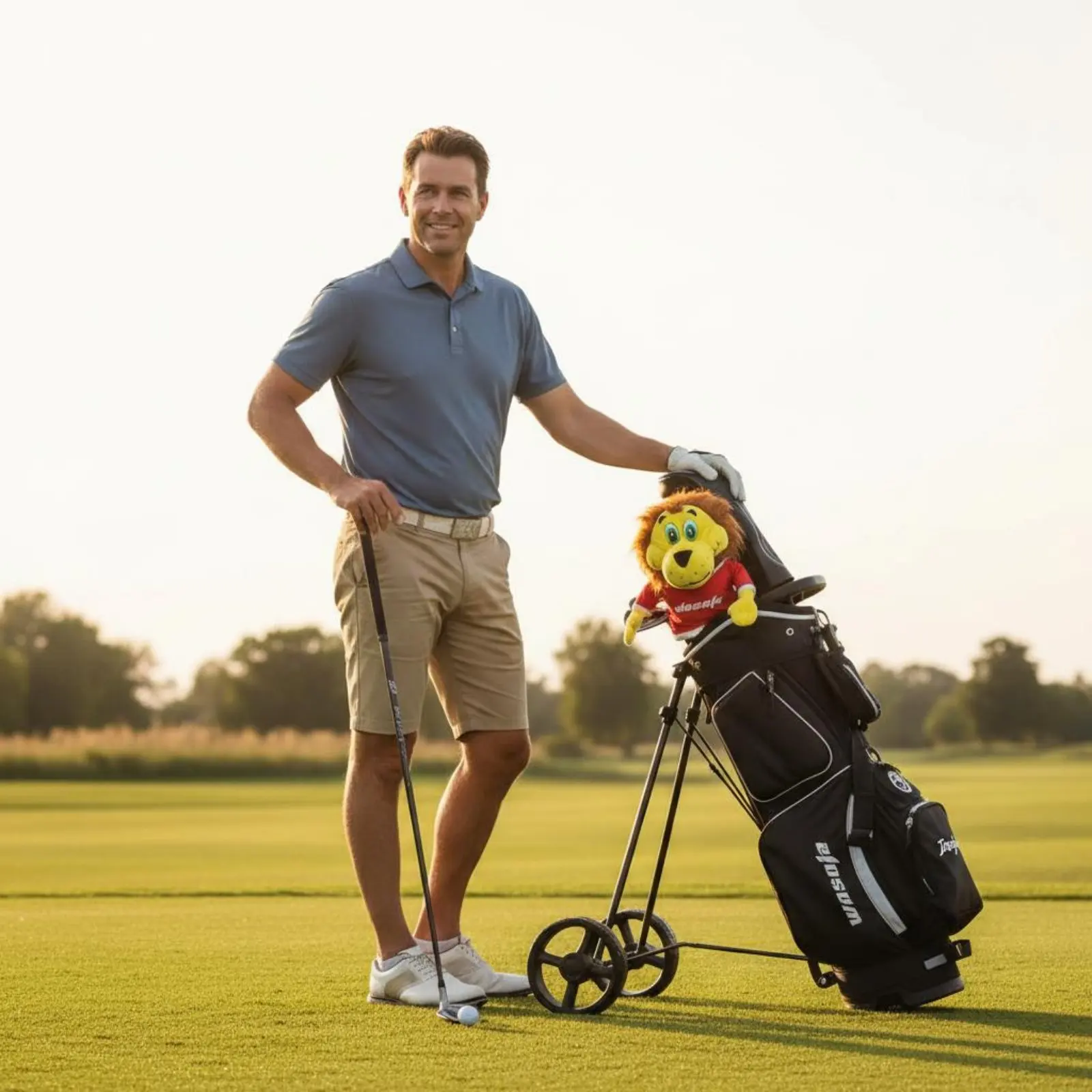 Cushiony Driver Cover Scuff Protection Cartoon Creature Club Protector Lion Sport Headcover for Golfers
Cushiony Driver Cover Scuff Protection Cartoon Creature Club Protector Lion Sport Headcover for Golfers