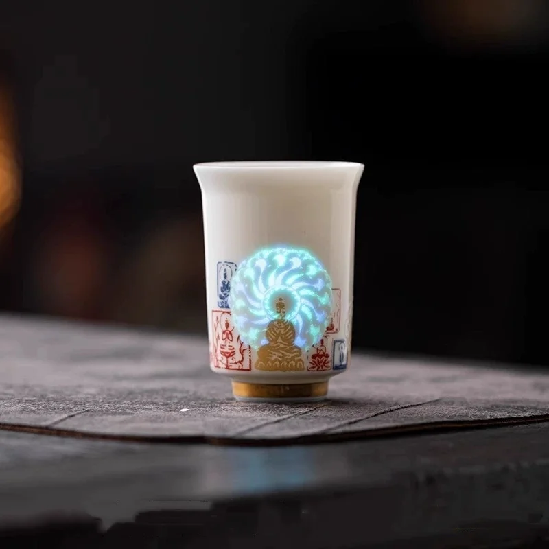 Noble Dunhuang Ceramic Teacup Simple Home Decoration Creative Exquisite Tea Bowl Retro Kung Fu Tea Set Gifts and Collectibles
Noble Dunhuang Ceramic Teacup Simple Home Decoration Creative Exquisite Tea Bowl Retro Kung Fu Tea Set Gifts and Collectibles