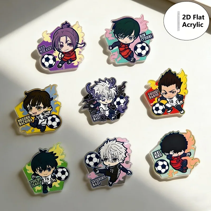 8pcs/set Anime Acrylic Brooch Pin BLUE LOCK Accessories Cute Fashion Accessory for Clothing & Backpacks fans gifts wholesale
8pcs/set Anime Acrylic Brooch Pin BLUE LOCK Accessories Cute Fashion Accessory for Clothing & Backpacks fans gifts wholesale