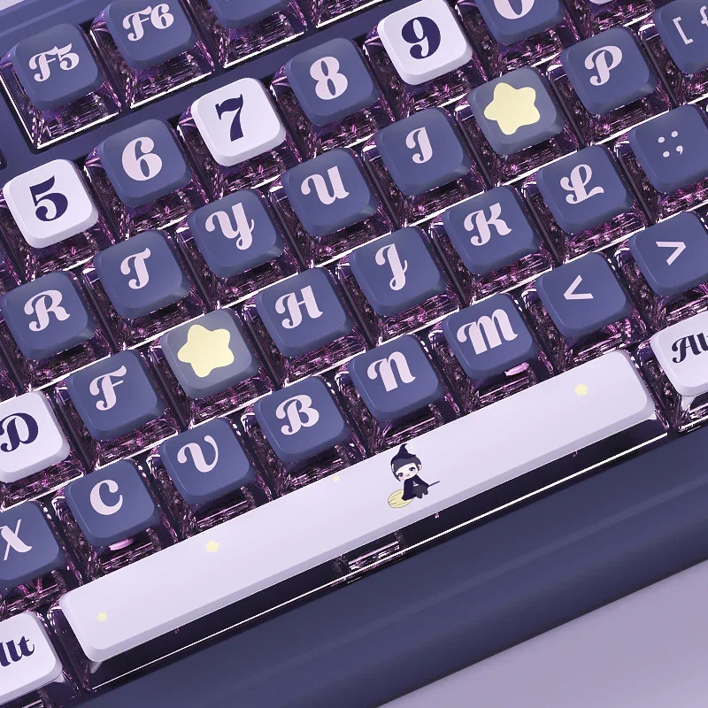 Transparent keycap ASA four-sided light-transmitting PBT thermal sublimation keycap spherical small full set of customization
Transparent keycap ASA four-sided light-transmitting PBT thermal sublimation keycap spherical small full set of customization