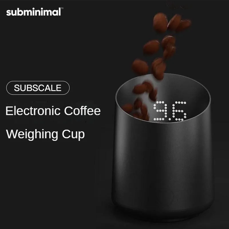 Electronic Rechargeable Waterproof Coffee Weighing Cup 2-in-1 - Subminimal Espresso Measuring Dose Scoop Gift for Christmas Cups
Electronic Rechargeable Waterproof Coffee Weighing Cup 2-in-1 - Subminimal Espresso Measuring Dose Scoop Gift for Christmas Cups