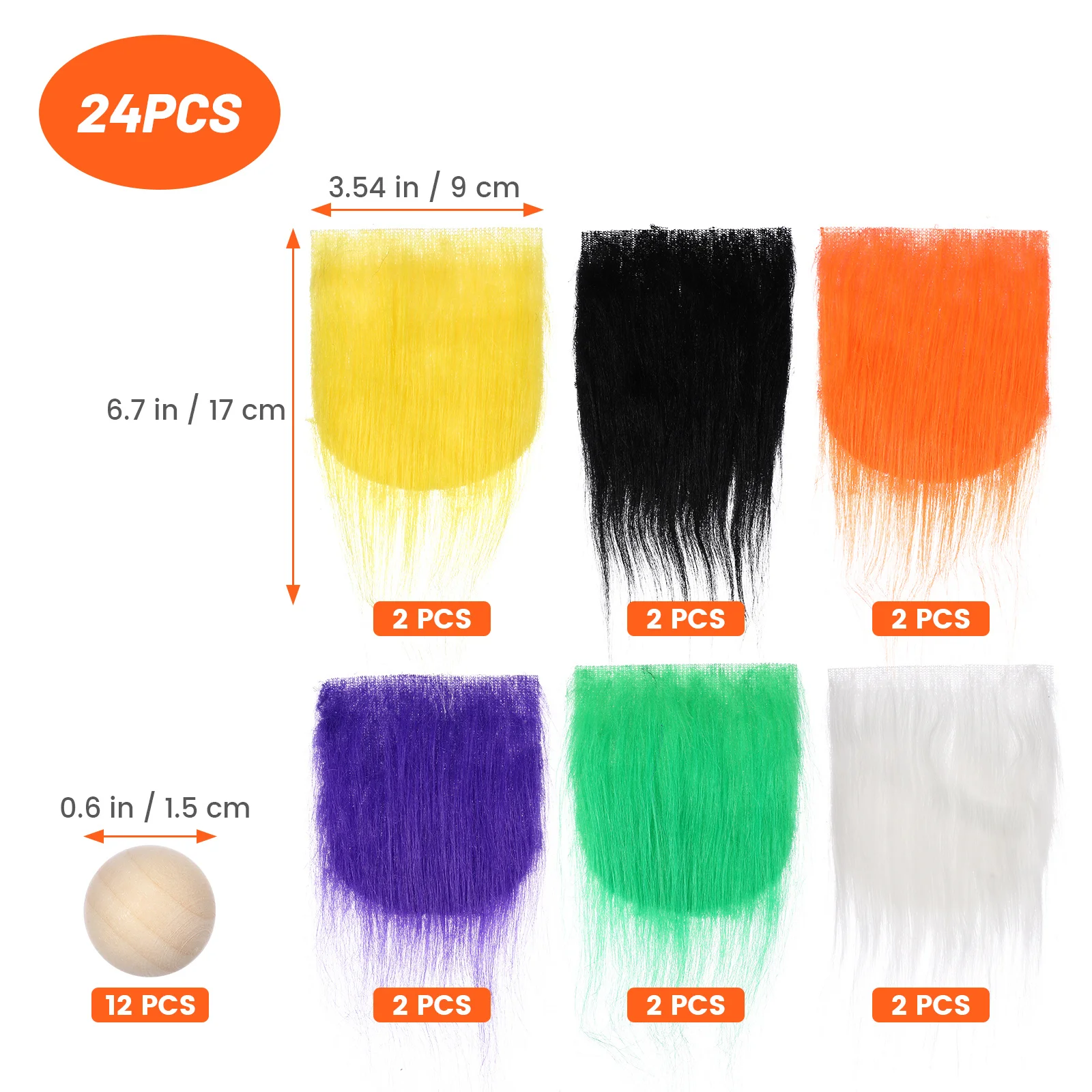 24Pcs Gnome Beard DIY Kit Soft Fake Gnome Beards for Crafting Unfinished Wooden Balls Included Dwarf Beard Wooden Balls 
24Pcs Gnome Beard DIY Kit Soft Fake Gnome Beards for Crafting Unfinished Wooden Balls Included Dwarf Beard Wooden Balls