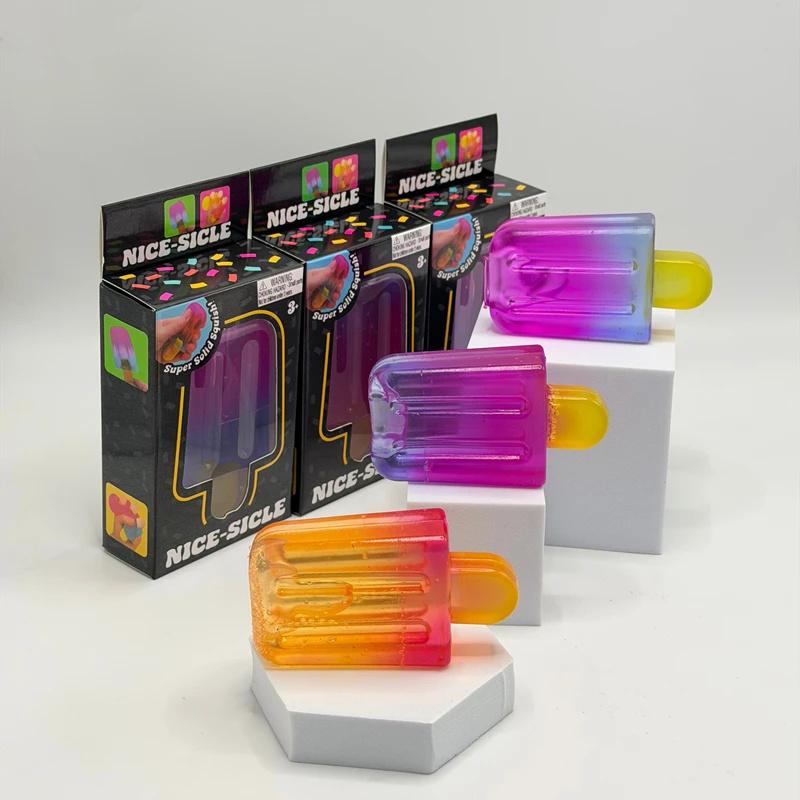 Soft Glutinous Sensory Stress-relief Ice Pop Cube Stretchable Gel Filled Soft Ice Slow Rebound Blind Box
Soft Glutinous Sensory Stress-relief Ice Pop Cube Stretchable Gel Filled Soft Ice Slow Rebound Blind Box