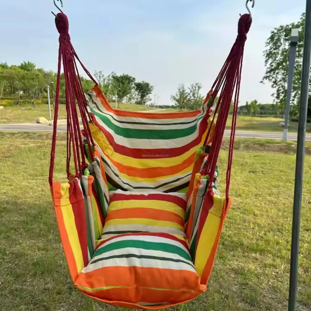 Customizable Outdoor Hammock Chair Canvas Leisure Swing Hanging High Load-bear Capacity Thickened Wear-resistant
Customizable Outdoor Hammock Chair Canvas Leisure Swing Hanging High Load-bear Capacity Thickened Wear-resistant