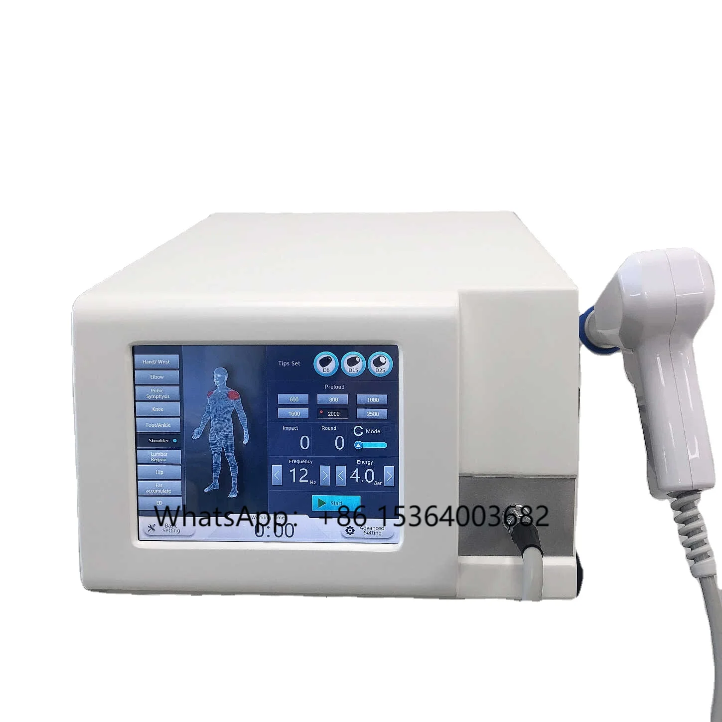 New Selling Factory Price Focused Shock Wave Therapy Ems Pain Portable Shock Wave Machine
New Selling Factory Price Focused Shock Wave Therapy Ems Pain Portable Shock Wave Machine