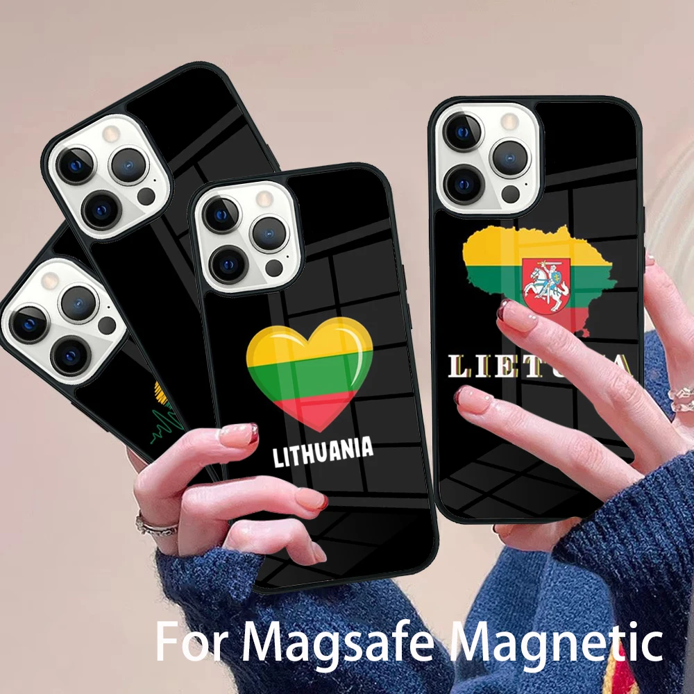 Lithuania Grunge Flag Phone Case Magesafe Magnetic Wireless Charge Cover For IPhone 16 11 12 13 14 15 Pro Max Plus Mini
Lithuania Grunge Flag Phone Case Magesafe Magnetic Wireless Charge Cover For IPhone 16 11 12 13 14 15 Pro Max Plus Mini
