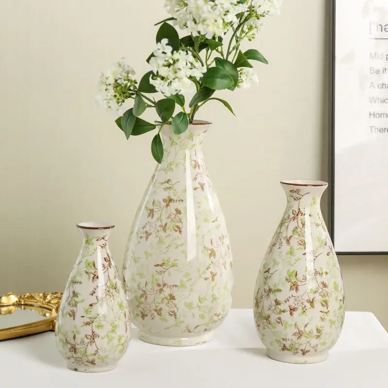 Vase Chinese STYLE OLD - Fashioned High - End Household Blue and White Porcelain Living Room Flower Arrangement Adornment Porch
Vase Chinese STYLE OLD - Fashioned High - End Household Blue and White Porcelain Living Room Flower Arrangement Adornment Porch