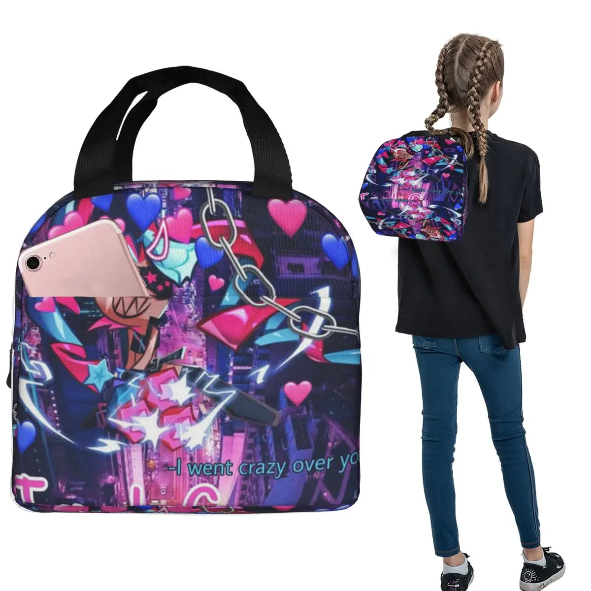 Cookie Run Kingdom Lunch Bags Insulated Bento Box Portable Lunch Tote Resuable Picnic Bags for Woman Girl Work
Cookie Run Kingdom Lunch Bags Insulated Bento Box Portable Lunch Tote Resuable Picnic Bags for Woman Girl Work