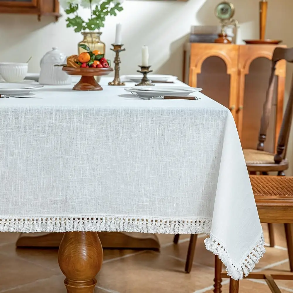 Linen Tablecloth Table Cloth Stitching Tassel Rec Decorative Natural Table Cover For Kitchen Dinning Wedding Buffet 55 X 55 H
Linen Tablecloth Table Cloth Stitching Tassel Rec Decorative Natural Table Cover For Kitchen Dinning Wedding Buffet 55 X 55 H