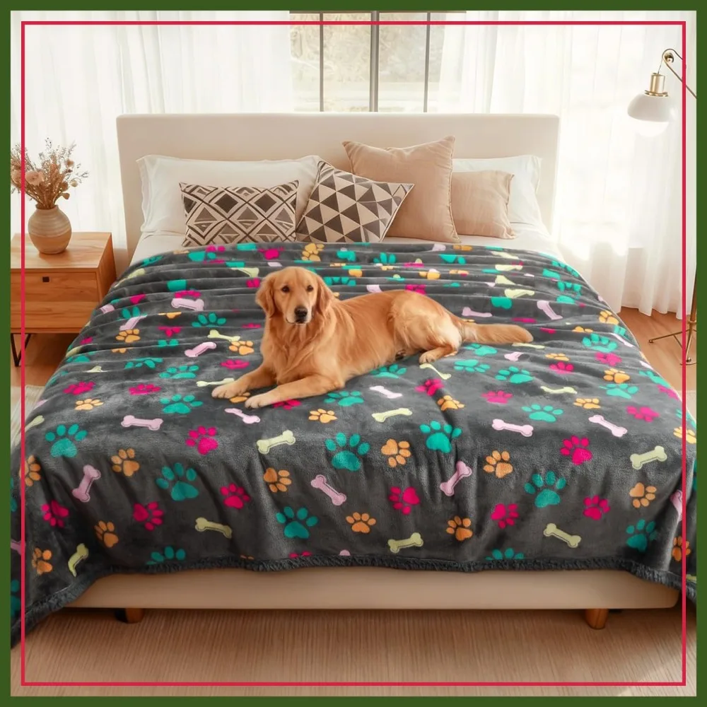 Waterproof Pet Blanket for Couch Sofa Bed Cover, Liquid Pee Proof Washable Soft Fluffy Large Dog Blanket Reversible Furniture Protection, Thicken X-Large (85"x57")
Waterproof Pet Blanket for Couch Sofa Bed Cover, Liquid Pee Proof Washable Soft Fluffy Large Dog Blanket Reversible Furniture Protection, Thicken X-Large (85"x57")