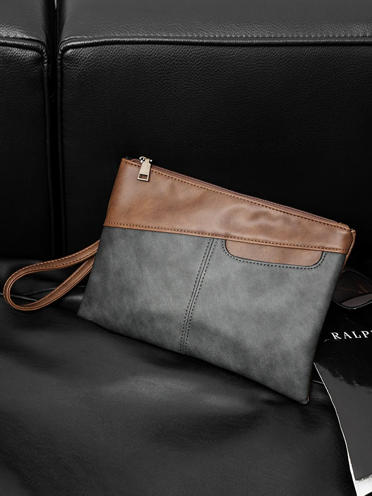 2026 New Retro Simple Men's Clutch Bag Korean Style Casual Envelope iPad Bag Trendy Small Bag Street Fashion Polyester
2026 New Retro Simple Men's Clutch Bag Korean Style Casual Envelope iPad Bag Trendy Small Bag Street Fashion Polyester