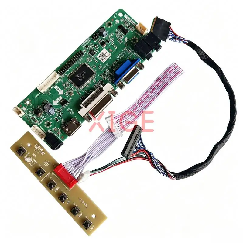 Controller Board Fit LTN184HT05 N184H6 N164HGE N184HGE Laptop Monitor Panel LVDS 40-Pin VGA DVI HDMI 1920*1080 1920x1080 Kit DIY
Controller Board Fit LTN184HT05 N184H6 N164HGE N184HGE Laptop Monitor Panel LVDS 40-Pin VGA DVI HDMI 1920*1080 1920x1080 Kit DIY
