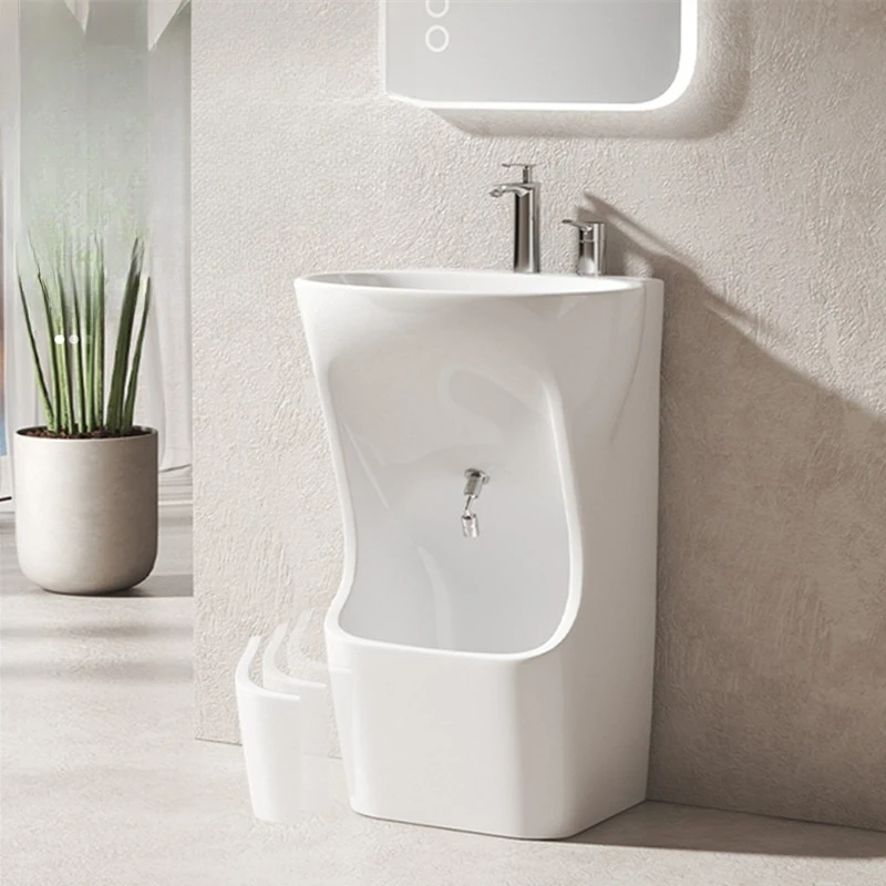Household mop pool, integrated column basin, bathroom balcony, floor-standing wash basin
Household mop pool, integrated column basin, bathroom balcony, floor-standing wash basin