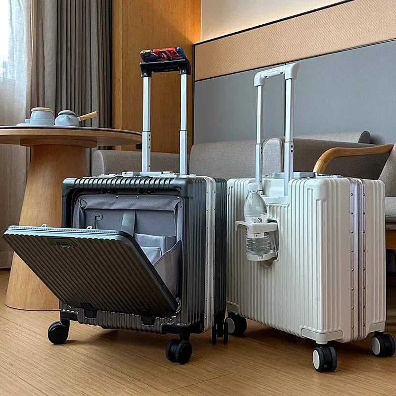 New 2024 Popular Business Luggage Multi-Functional Front Opening Pull Rod 18-Inch Boarding Bag Universal Wheel Travel
New 2024 Popular Business Luggage Multi-Functional Front Opening Pull Rod 18-Inch Boarding Bag Universal Wheel Travel