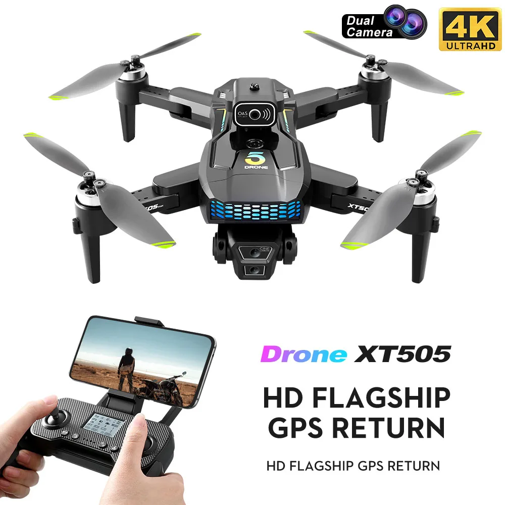 GPS XT505 Профессиональный дрон 8K с двойной камерой 5G WIFI FPV Оптический поток Предотвращение препятствий Бесщеточный двигатель Квадрокоптер RC Дрон Игрушка
GPS XT505 Профессиональный дрон 8K с двойной камерой 5G WIFI FPV Оптический поток Предотвращение препятствий Бесщеточный двигатель Квадрокоптер RC Дрон Игрушка